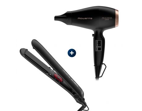 Rowenta EasyLiss Karl Lagerfeld и сешоар Rowenta Compact Pro+ на супер цени