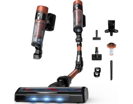 Rowenta X-Force Flex 10.80 Animal, черен/оранжев на супер цени