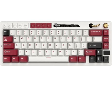 Royal Kludge M65 Famicomр, бял/червен на супер цени