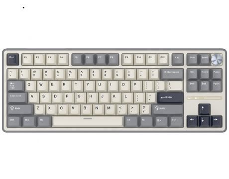 Royal Kludge R87 Pro, бежов/сив на супер цени