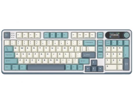 Royal Kludge S98, бял/син на супер цени