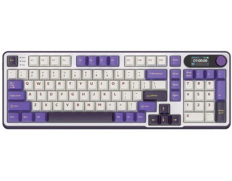 Royal Kludge S98, лилав/бял на супер цени