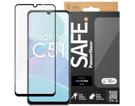 SAFE UWF за Realme C51, прозрачен на супер цени