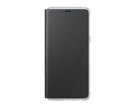 Samsung Neon Flip за Galaxy A8 (2018), черен на супер цени