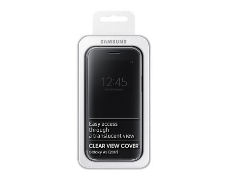 Samsung Clear View за Galaxy A5 (2017), Черен на супер цени