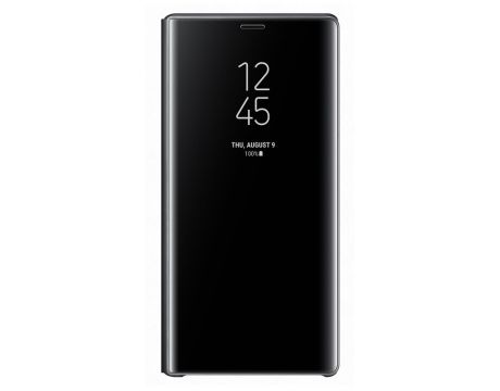 Samsung Clear View Standing Cover за Galaxy Note 9, черен на супер цени