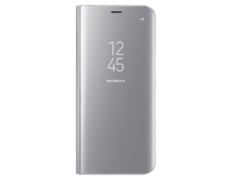 Samsung Clear View Standing Cover за Galaxy S8, Сребрист на супер цени