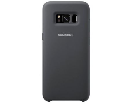 Samsung Silicone Cover за Galaxy S8, Сив на супер цени