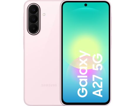Samsung Galaxy A27 5G, 8GB, 256GB, Light Pink на супер цени