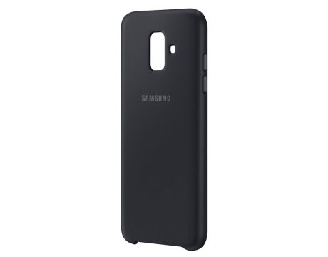 Samsung Dual Layer Cover за Galaxy A6 (2018), черен на супер цени