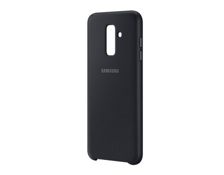 Samsung Dual Layer Cover за Galaxy A6+ (2018), черен на супер цени