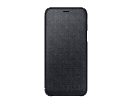 Samsung Flip Wallet Cover за Galaxy A6 (2018), черен на супер цени