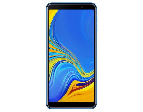 Samsung SM-A750F Galaxy A7 (2018), син на супер цени
