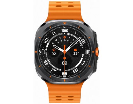 Samsung Galaxy Watch Ultra, Cellular, 47 мм, черен/оранжев на супер цени