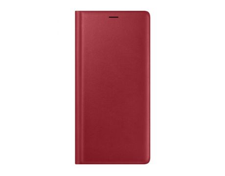 Samsung Leather Wallet Cover за Galaxy Note 9, червен на супер цени