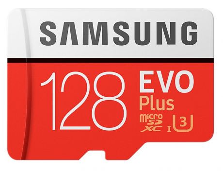 128GB microSDXC Samsung EVO Plus + адаптер на супер цени