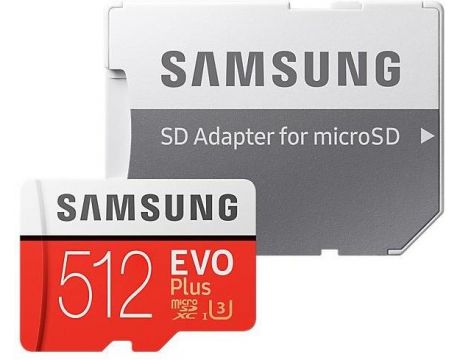 512GB microSD Samsung EVO + SD Adapter на супер цени