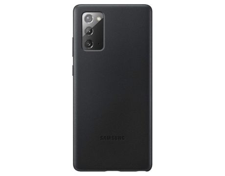 Samsung Leather Cover за Galaxy Note 20, black на супер цени