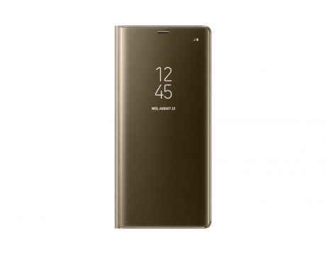 Samsung Clear View Standing Cover за Galaxy Note 8, златист на супер цени