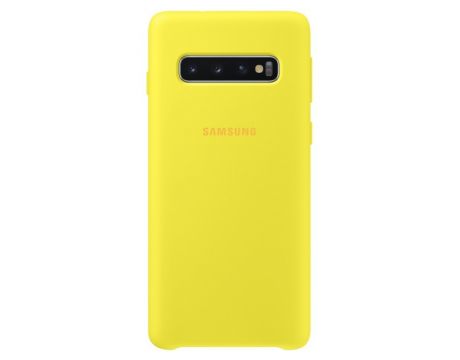 за Samsung Galaxy S10+, жълт на супер цени