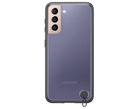 Samsung  Clear Protective Cover за Galaxy S21, black на супер цени