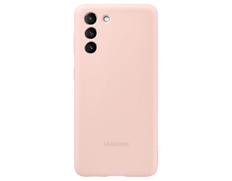 Samsung Silicone Cover за Galaxy S21, pink на супер цени