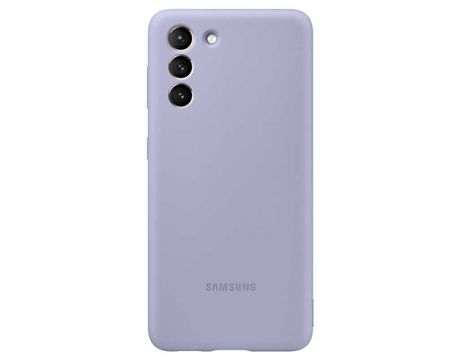 Samsung Silicone Cover за Galaxy S21, Violet на супер цени