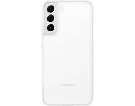 SamsungS906 Clear Cover за Samsung Galaxy S22+, бял на супер цени
