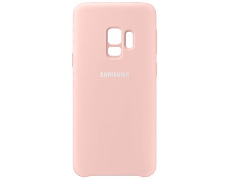 Samsung Silicone Cover за Galaxy S9, розов на супер цени