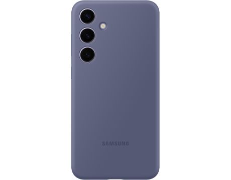 Samsung Silicone за Samsung Galaxy S24+, виолетов на супер цени