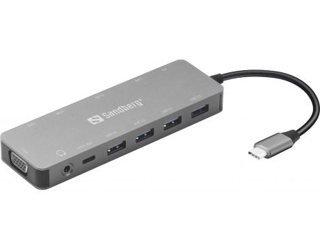 Sandberg USB-C 13-in-1 Travel на супер цени