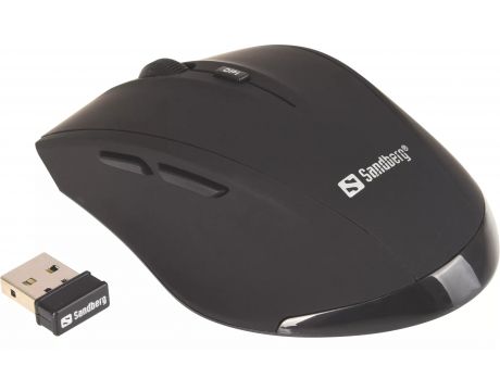 Sandberg Mouse Pro, черен на супер цени