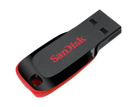 128GB SanDisk Cruzer Blade, черен на супер цени