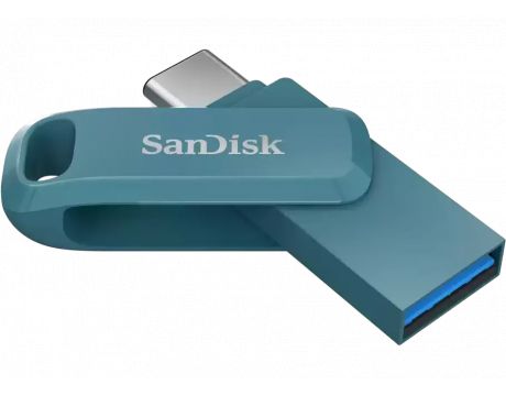 64GB SanDisk Ultra Dual Go, син на супер цени