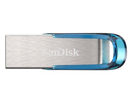 64GB SanDisk Ultra Flair, сребрист/син на супер цени