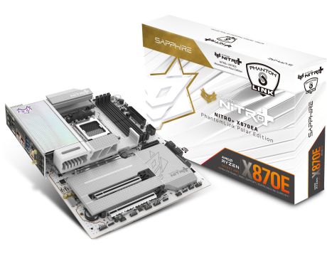 SAPPHIRE NITRO+ X870EA PHANTOM на супер цени