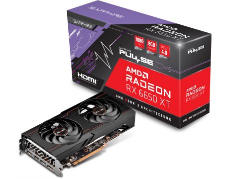 SAPPHIRE Radeon RX 6650 XT 8GB Pulse на супер цени