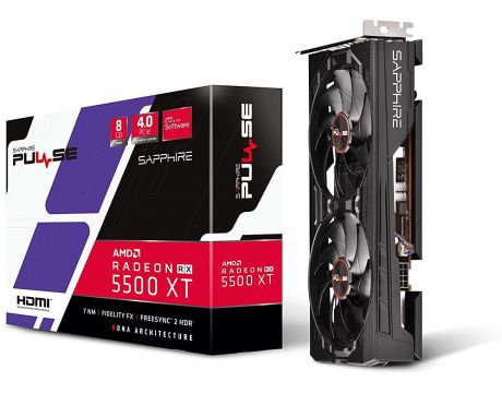 SAPPHIRE Radeon RX 5500 XT 8GB Pulse на супер цени