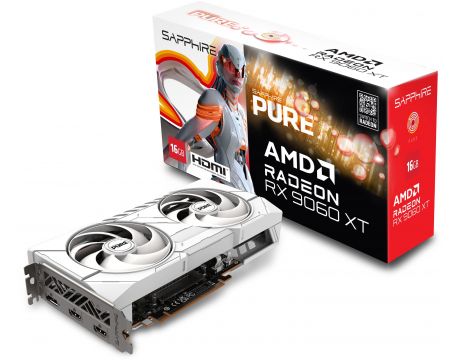 SAPPHIRE Radeon RX 9060 XT 16GB Pure на супер цени