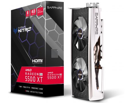 SAPPHIRE Radeon RX 5500 XT 8GB Nitro+ на супер цени