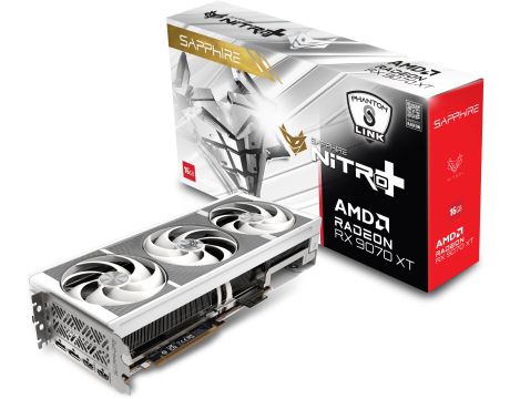 SAPPHIRE Radeon RX 9070 XT 16GB Nitro+ PhantomLink Polar на супер цени