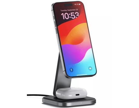 Satechi 2-in-1 Foldable Qi2 на супер цени