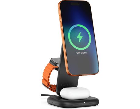 Satechi 3-in-1 Foldable Qi2 25W на супер цени