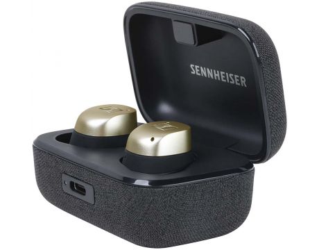 Sennheiser MOMENTUM True Wireless 4, черен/златист на супер цени