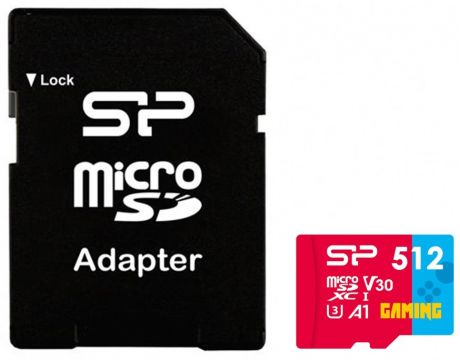 512GB Silicon Power Superior Gaming и SD адаптер, червен/син на супер цени
