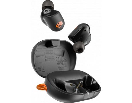 Skullcandy Sesh ANC Active, черен/оранжев на супер цени