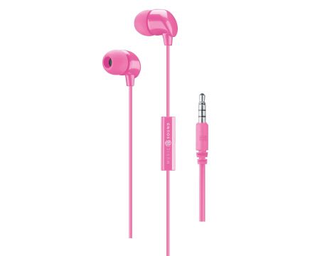 Cellular Line Music Sound Color 3.5 mm, розов на супер цени