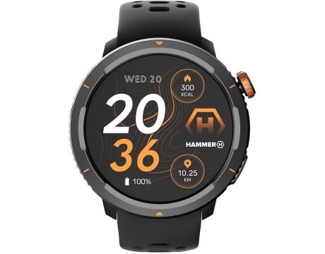 HAMMER Watch 2 Lite, 47 мм, черен на супер цени
