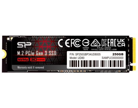 250GB SSD Silicon Power UD80 на супер цени