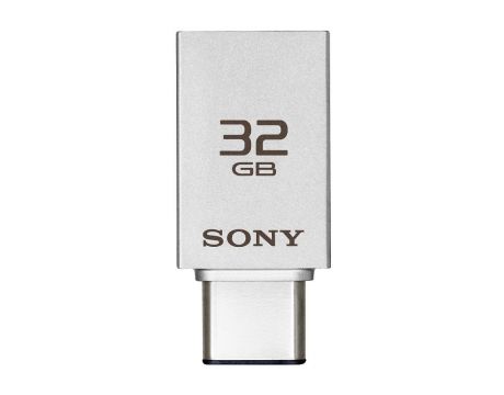 32GB Sony Micro Vault OTG - CA1, сив/сребрист на супер цени